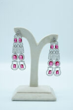 The Heera-Moti Ruby Frost Guluband – Shahi Shringar Set (106B) - Image 3