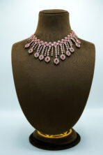 The Gul-E-Zahra Rose Gold Chandelier Set – Shahi Shringar Suite (14A) - Image 5