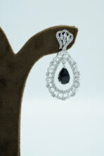 Pristine Silver-Tone White Floral Choker | Designer Carved "Mother-of-Pearl" Look Fashion Jewellery (34B) - Image 4