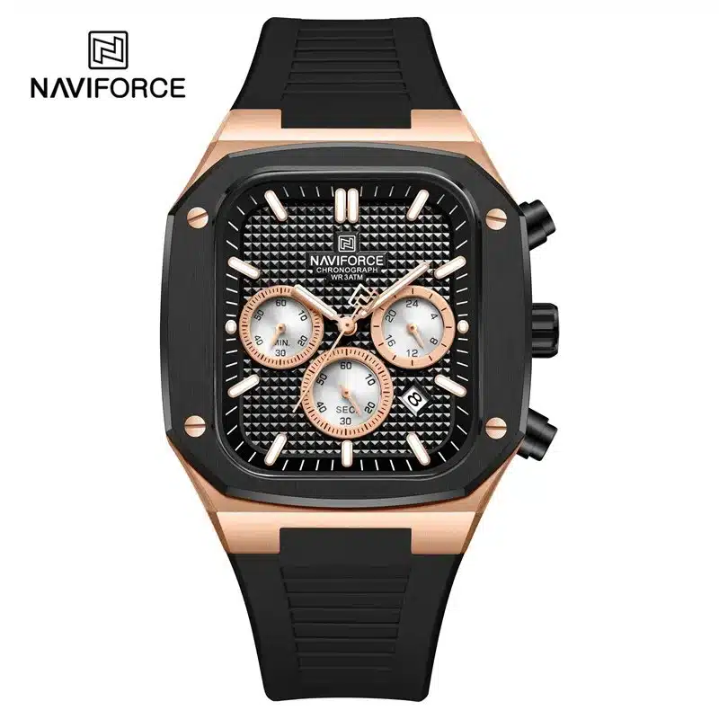 90-1 Naviforce NF-8037 Square Chronograph Edition - Image 1