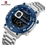 Naviforce 9241S Modulus Men Watch - Silver-blue Regular - Image 2