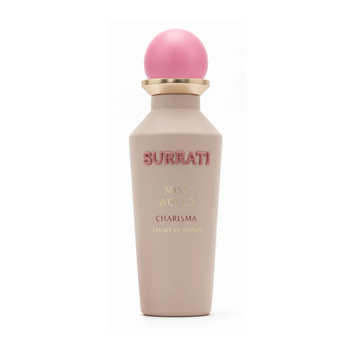 MissWorldCharisma-Surrati-Pink-ProductPhoto-Shopify_8 Miss world charisma Extrait De Parfum 150ml - Surrati - Image 1