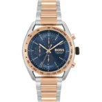 Hugo Boss Centre Court Two-tone Stainless Steel Watch for Gents 1514026