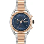 Hugo Boss Centre Court Two-tone Stainless Steel Watch for Gents 1514026