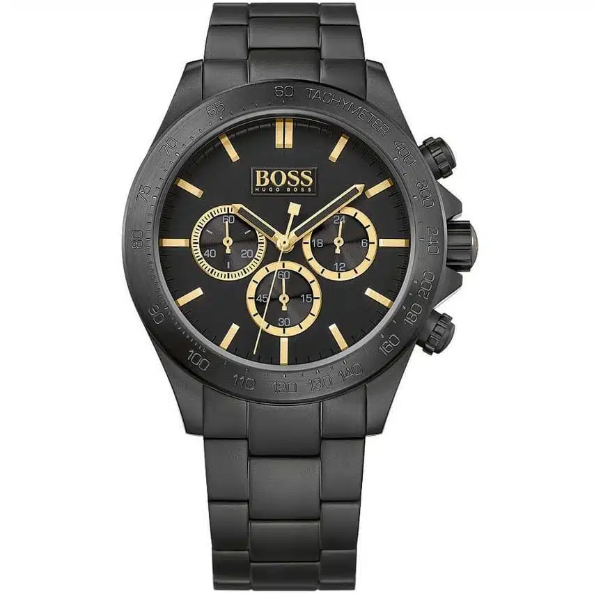 1513278-hugo-boss-watch-men-black-metal-ikon.jpg Hugo Boss Watch For Men 1513278 - Image 1