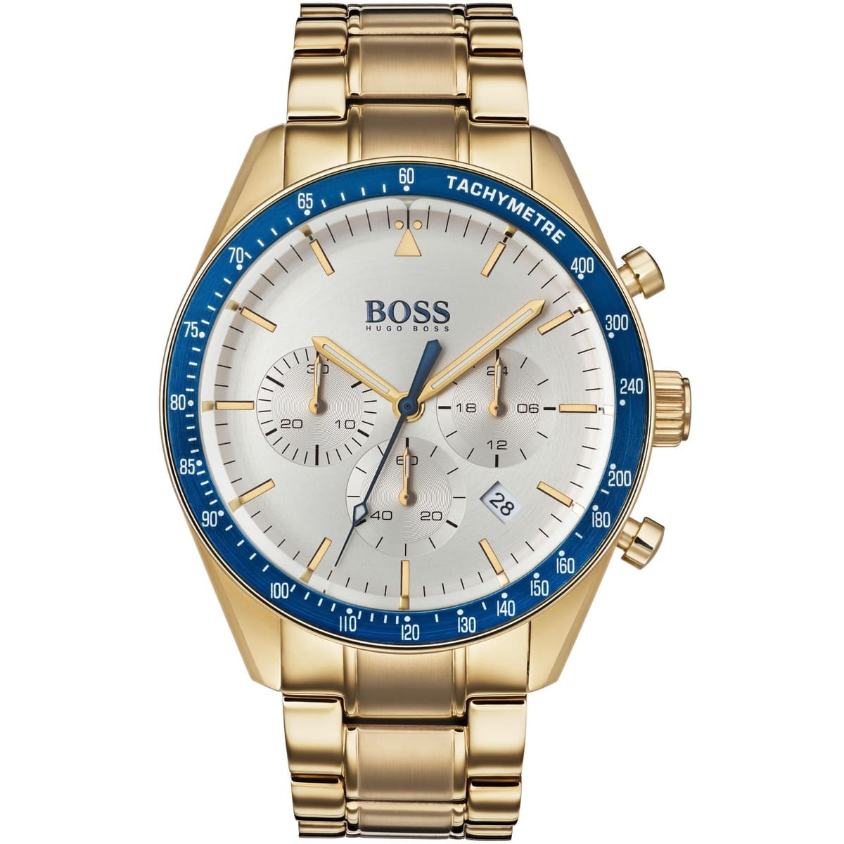 1513631-hugo-boss-watch-men-gold-metal-trophy HUGO BOSS Trophy Gent's Watch 1513631 - Image 1