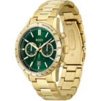 HUGO BOSS Allure Gold Stainless Steel Green Dial 1513923 - Image 2