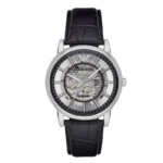 Emporio Armani Meccanico Skeleton Dial Automatic Watch AR1981