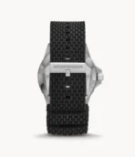 Emporio Armani Men’s Quartz Silicone Strap Black Dial 40mm Watch AR11341 - Image 2