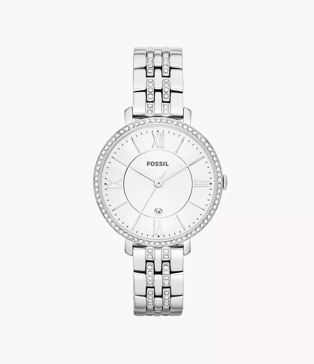 ES3545_main Fossil ES-3545 Jacqueline Metal Band Women Watch - Image 1
