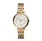 Fossil Jaqueline Three-Hand Antique Gold-Tone Stainless Steel Watch
