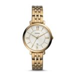 Fossil Jaqueline Three-Hand Antique Gold-Tone Stainless Steel Watch