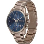 Hugo Boss Skymaster Blue Dial Steel Strap Watch 1513788 - Image 2