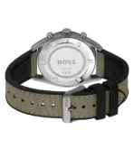 Hugo Boss TOP Green Dial Chronograph Quartz Watch for Gents 1514092 - Image 3