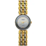 Rado Florence Stainless Steel Two-tone Grey Dial Quartz Watch for Ladies - R48745103
