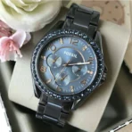 Fossil Riley Blue Stainless Steel Blue Dial Quartz Watch for Ladies - ES4294 - Image 4