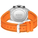 Hugo Boss Orange Silicone Strap Black Dial 1513970 - Image 2