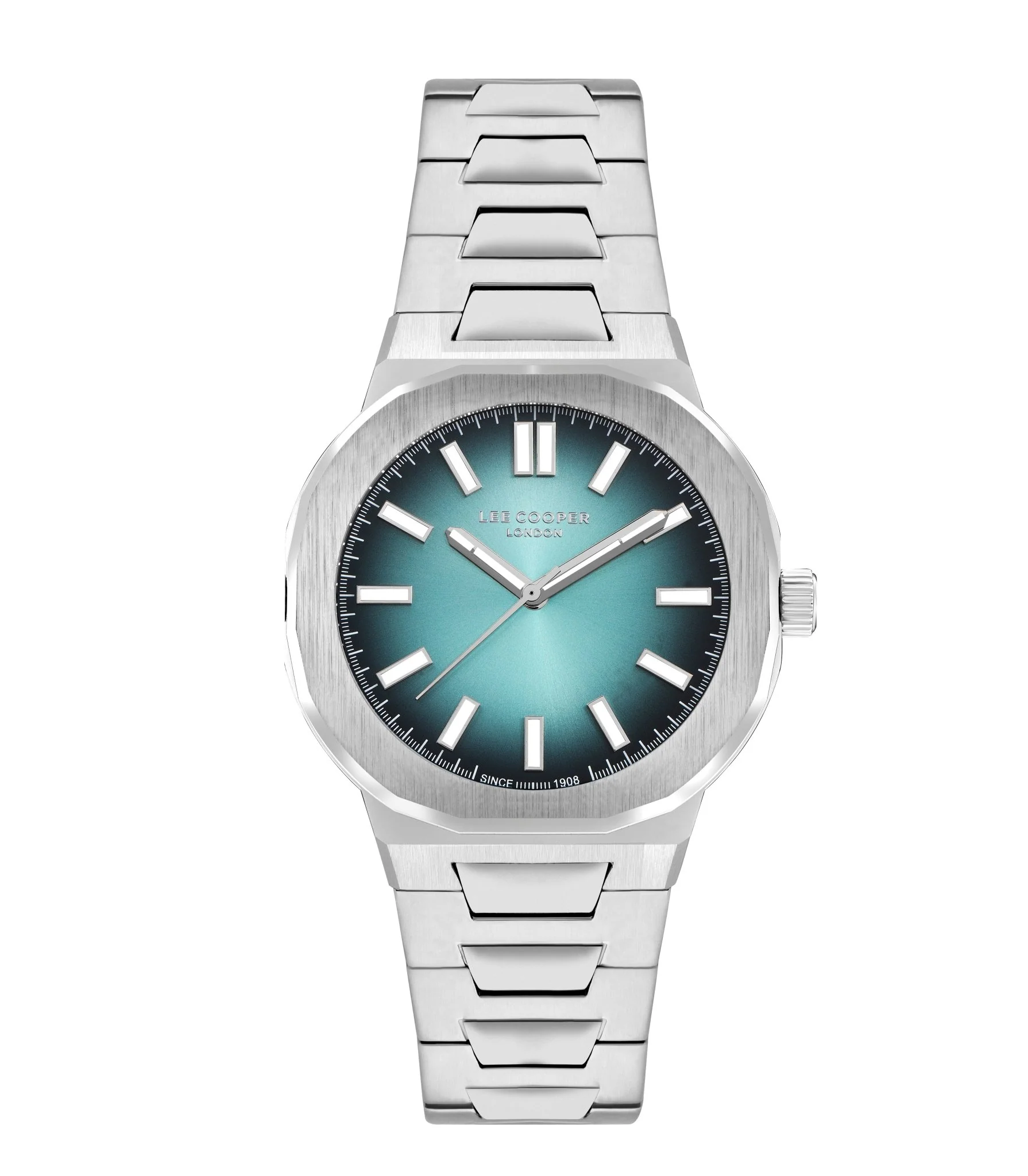 lee-cooper-lc07952390-quartz-men-super-metal-case-metal-band-blue-dail-watch-427867 Lee Cooper LC07952.390 - Image 1