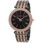 Michael Kors Darci Two-tone Stainless Steel Grey Dial Quartz Watch for Ladies - MK-3584
