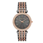 Michael Kors Darci Two-tone Stainless Steel Grey Dial Quartz Watch for Ladies - MK-3584 - Image 2