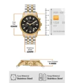 Michael Kors Hutton Chronograph Watch for Men MK8954 - Image 4