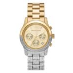 Michael Kors Runway Chronograph Two-Tone Stainless Steel Watch MK7329
