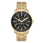 Michael Kors Men's Cunningham Multifunction Gold-tone Steel Watch MK7154