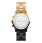 Michael Kors Runway 38 mm Black Dial Stainless Steel Chronograph Watch for Women - MK7328 - Image 2