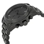 Michael Kors Bradshaw Black Dial Black Steel Strap Watch for Men - MK5550 - Image 2