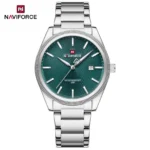 Naviforce NF 9276S Classic Date Watch Green