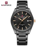 Naviforce NF 9276S Classic Date Watch Black