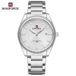 Naviforce NF 9276S Classic Date Watch White