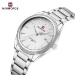 Naviforce NF 9276S Classic Date Watch White - Image 2