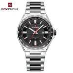 Naviforce NF 9266 Textured Dial Watch Black - Image 2